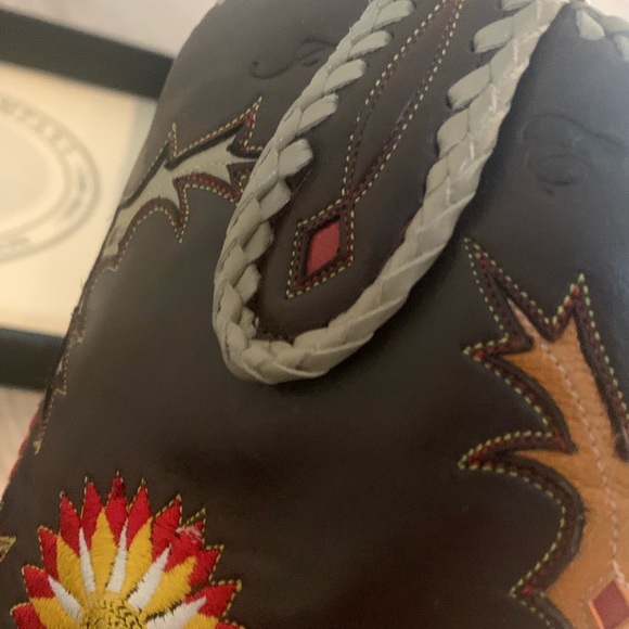 Rare Frye boots crocodile cowboy boots NWT size 7 - Picture 13 of 15